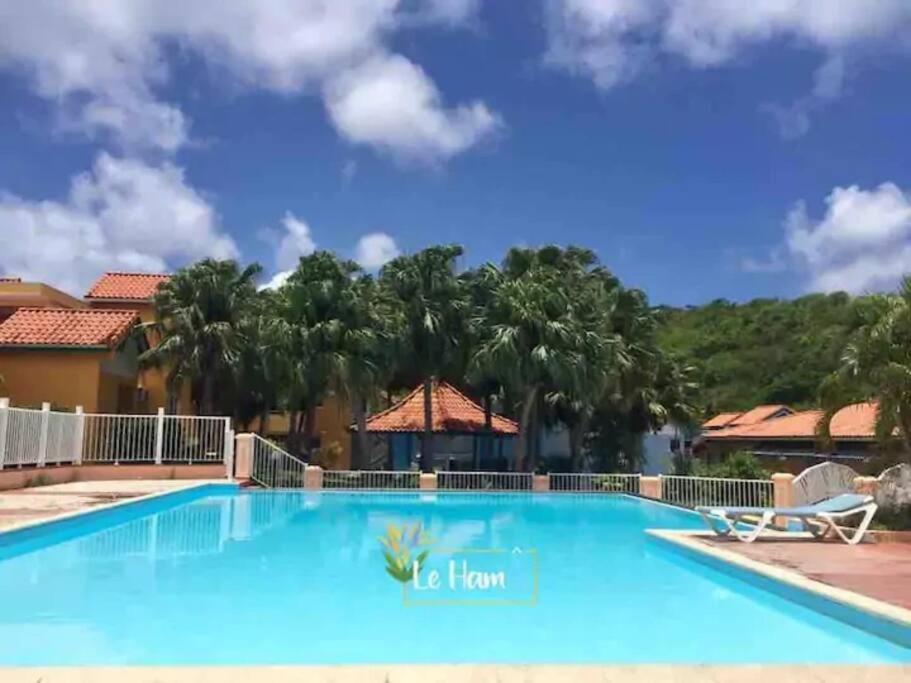 Hamo Tropical Piscine Proche Plage Apartment Sainte-Anne Bagian luar foto