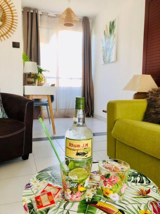 Hamo Tropical Piscine Proche Plage Apartment Sainte-Anne Bagian luar foto