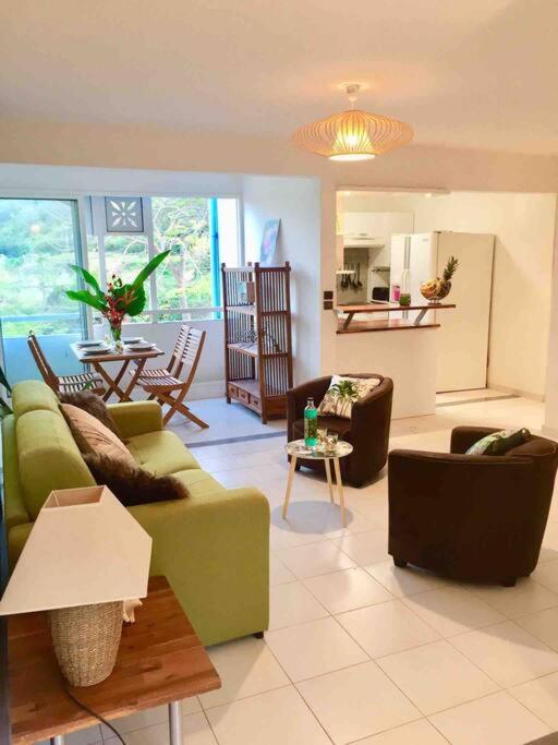 Hamo Tropical Piscine Proche Plage Apartment Sainte-Anne Bagian luar foto