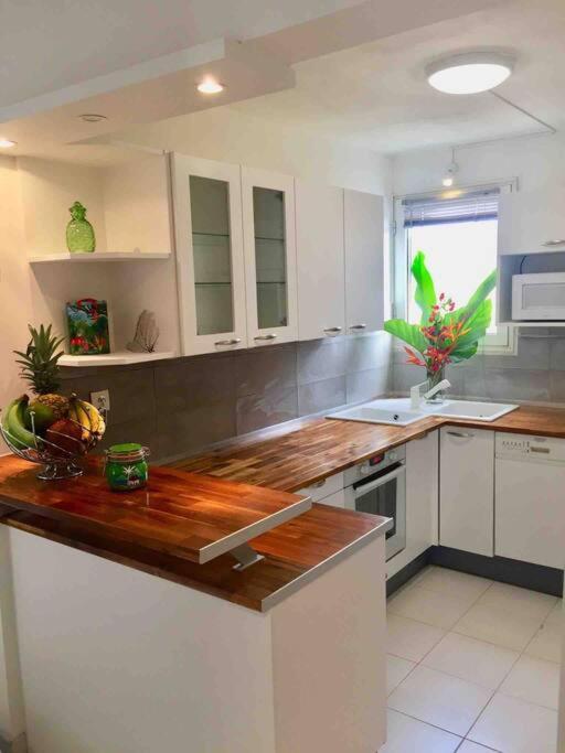 Hamo Tropical Piscine Proche Plage Apartment Sainte-Anne Bagian luar foto