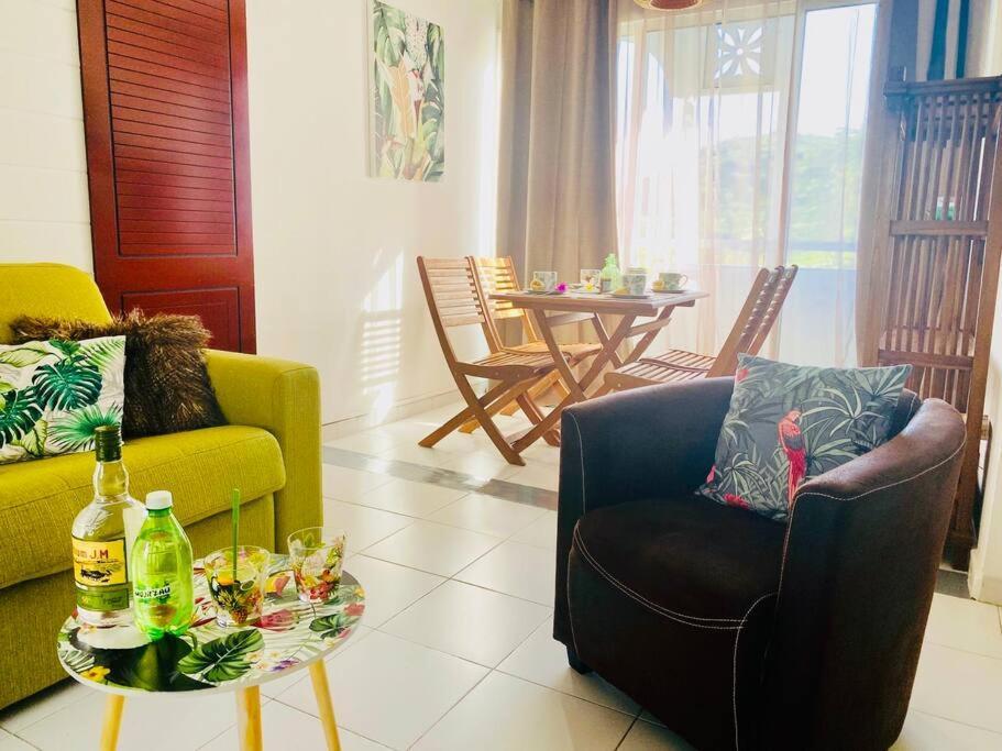 Hamo Tropical Piscine Proche Plage Apartment Sainte-Anne Bagian luar foto
